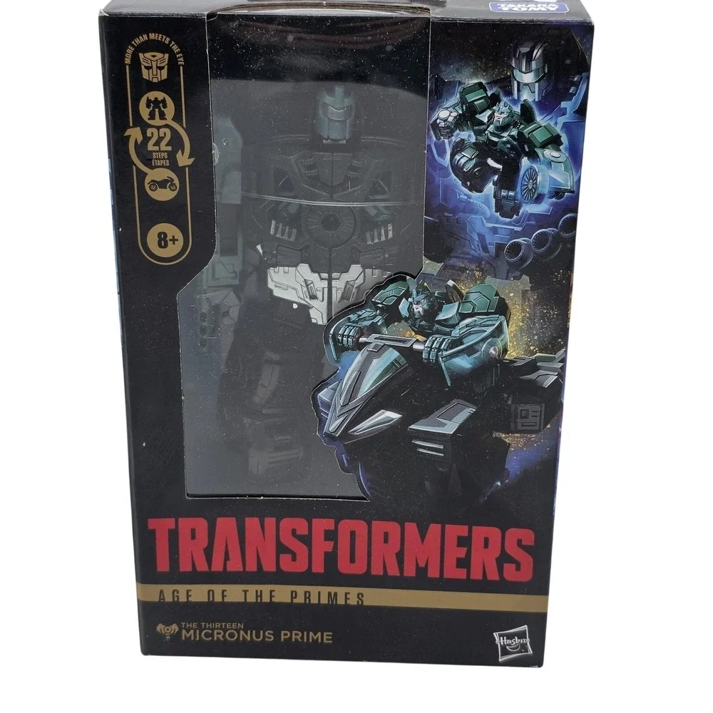 Transformers Age Of The Primes Micronus‎ Prime Deluxe Action Figure Hasbro New
